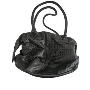 VY2K 90's Volcom Skater Black Logo  Satchel Bag Purse Zipper